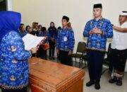Wabup Pohuwato Pimpin Pengambilan Sumpah Dua PNS Baru yang Bertugas di Dishub