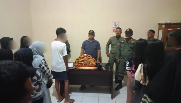 Asyik Berduaan di Bulan Puasa, 8 Pasangan Remaja Diamankan Satpol PP Pohuwato
