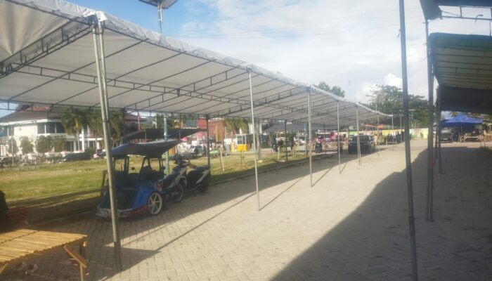 Puluhan Pedagang bakal Hiasi Pasar Senggol Limboto