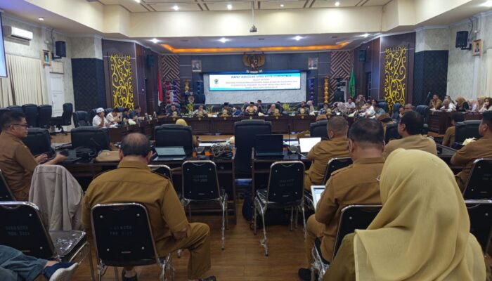 Rapat Banggar DPRD Kota Gorontalo soal Pergeseran Anggaran di Skorsing Hingga Esok
