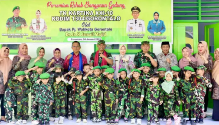 Pj Wali Kota Gorontalo Minta OPD Usulkan Fasilitas Bermain Anak di TK Kartika XXI