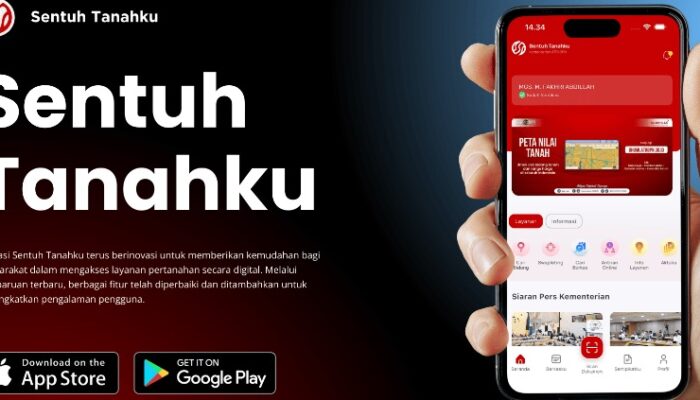 Aplikasi Sentuh Tanahku Punya Fitur Baru, Permudah Layanan Pertanahan Digital