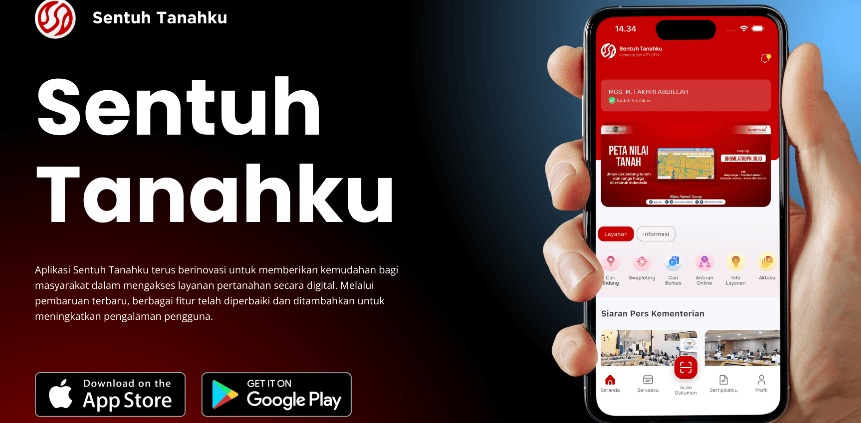 Aplikasi Sentuh Tanahku