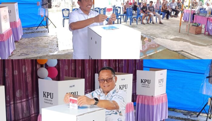 PSU Gorontalo Utara, 2 Calon Bupati Coblos di TPS yang Sama