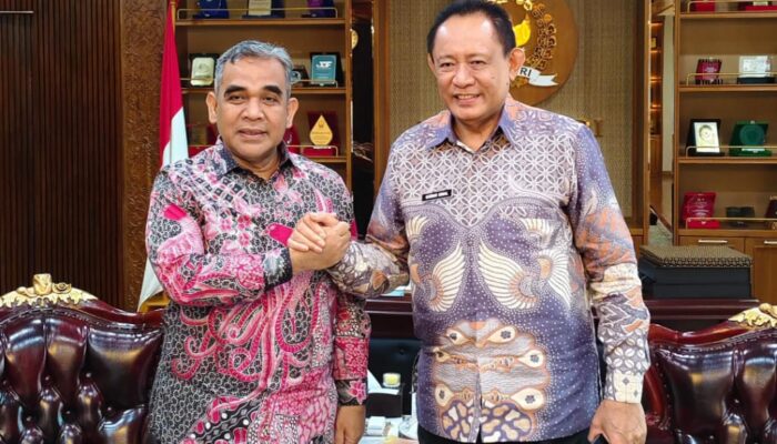 Gusnar Temui Ketua MPR RI, Bahas Potensi Sektor Pertanian Gorontalo