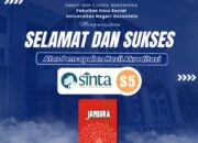 JHCJ yang Dikelola Jurusan Pendidikan Sejarah UNG Raih Akreditasi SINTA 5