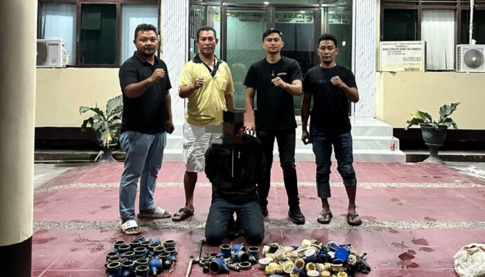 Maling Meteran Air PDAM yang Resahkan Warga Kota Gorontalo Terungkap