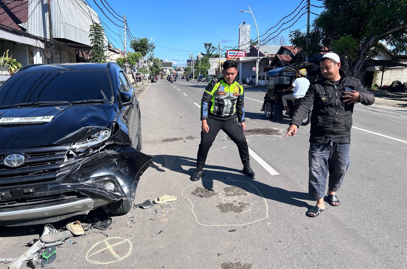 Kecelakaan Motor Gorontalo