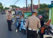 Gelar Operasi Rutin, Satlantas Polres Gorontalo Tahan Puluhan Kendaraan
