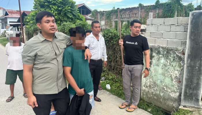 Polresta Gorontalo Kota Ringkus Pelaku Penikaman Pakai Tombak