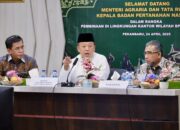 Menteri Nusron Tegaskan agar Penyelesaian HGU dan Pemetaan Tanah Jadi Prioritas