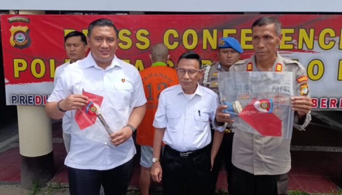 Polresta Gorontalo Kota Ungkap Pencuri Meteran Air Bermodalkan Rekaman CCTV