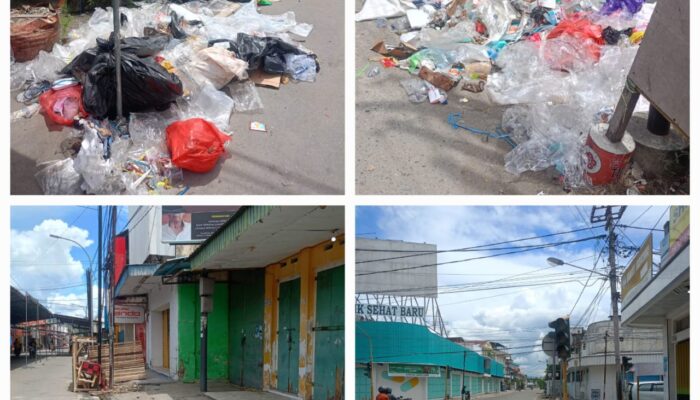Adhan Dambea Marah, Pengelola Pasar Senggol Tak Kunjung Bersihkan Sampah