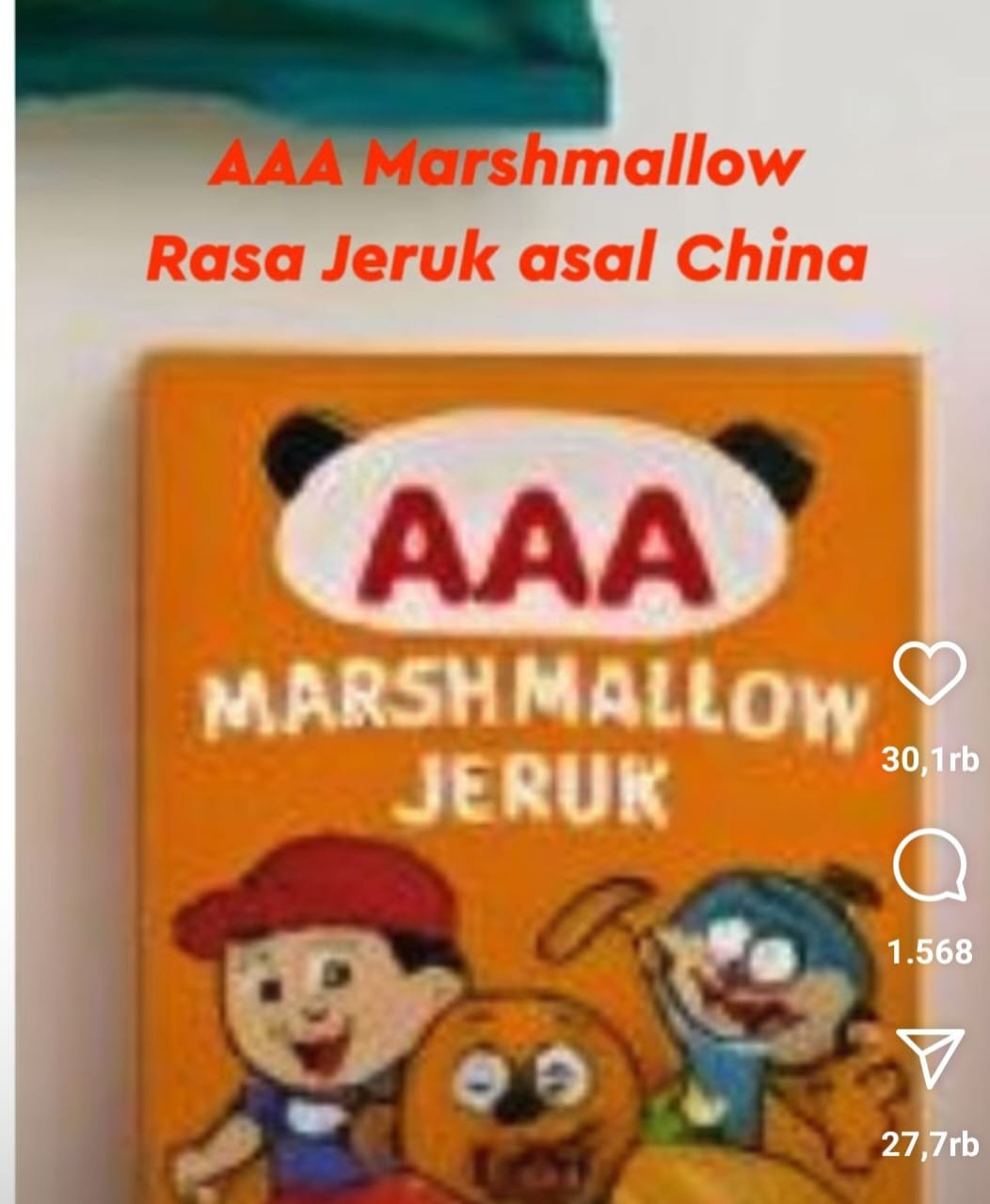AAA Marshmallow Rasa Jeruk