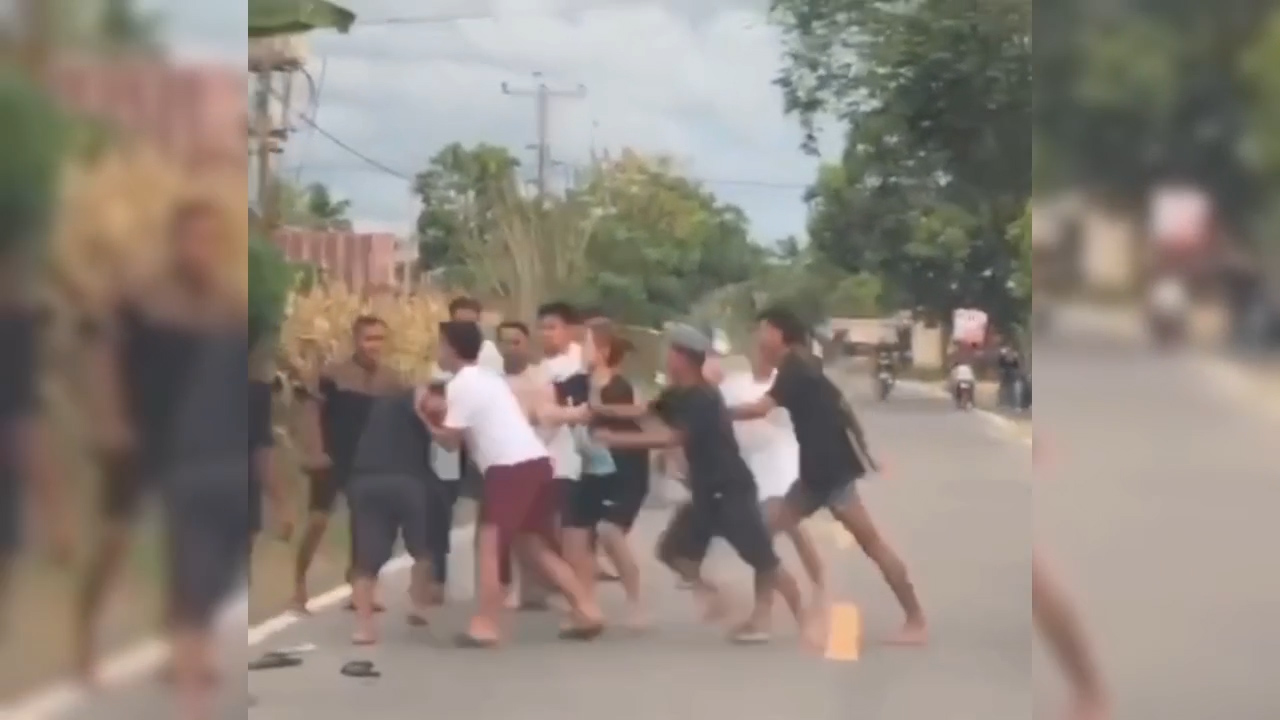 dua kelompok pemuda di boalemo bentrok di momen idul fitri