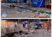 Pasar Senggol Kota Gorontalo Menyisakan Sampah Dikeluhkan Warga
