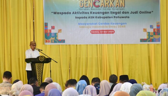 OJK Edukasi ASN Pohuwato Tak Terlibat Judi Online dan Investasi Ilegal