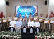 Kementerian ATR/BPN Beri penghargaan WTAB ke 11 Kantor Pertanahan