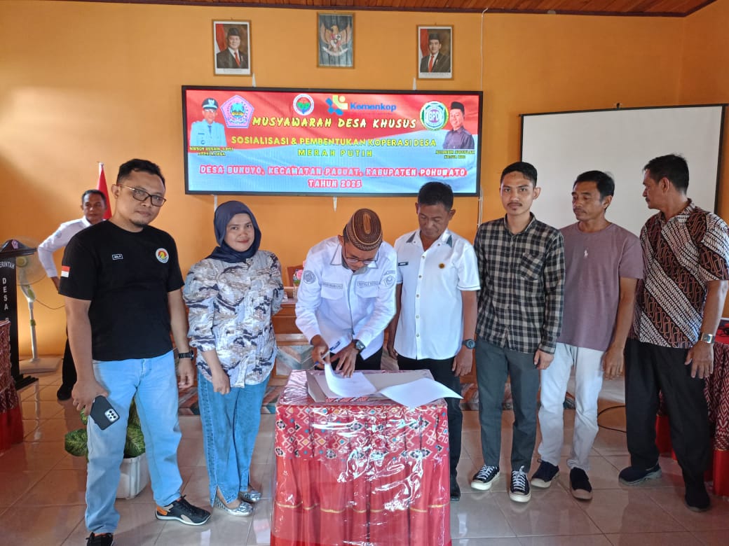 Koperasi Merah Putih Desa Bunuyo