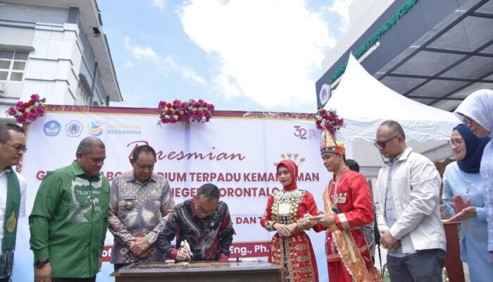 Resmikan Laboratorium Kemaritiman, Mendiktisaintek Apresiasi UNG Tingkatkan Kualitas Pendidikan