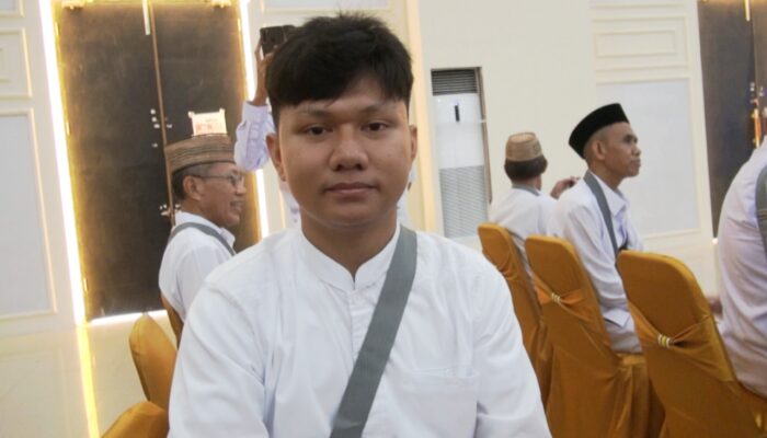 Adrian Yunus, Jemaah Calon Haji Termuda di Kota Gorontalo