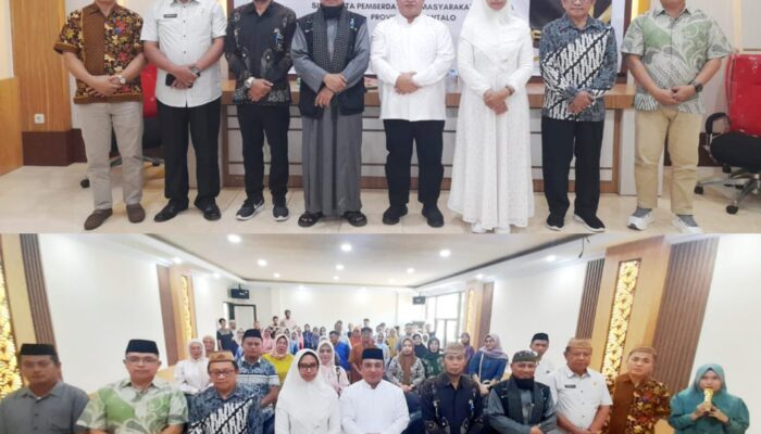 Disdukcapil-PMD Gorontalo Gelar Doa Pemberangkatan Jemaah Calon Haji bagi ASN