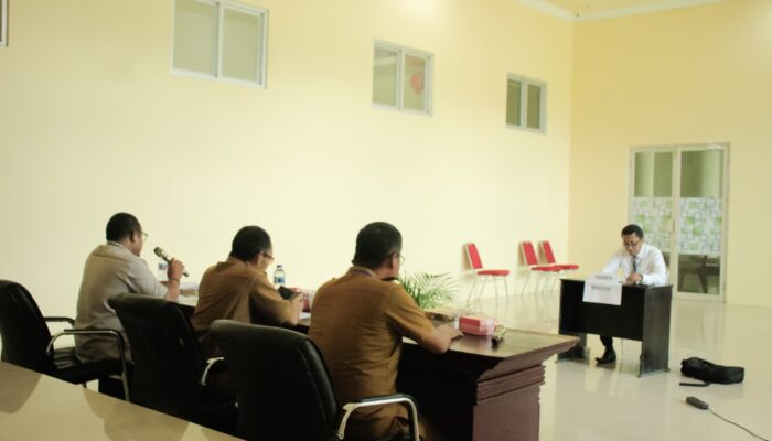 Uji Kelayakan Calon Dewan Pengawas Perumdam Pohuwato Hanya Diikuti Satu Peserta