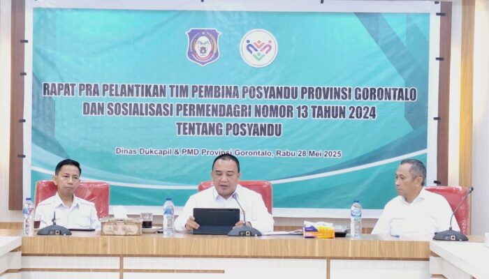 Kadis Dukcapil-PMD Gorontalo Paparkan Transformasi Posyandu Terapkan 6 Bidang SPM