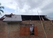 Data Sementara: 35 Rumah Rusak di Pentadio Timur akibat Puting Beliung 