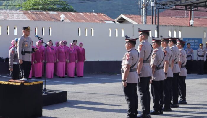 Tiga Kapolsek Polresta Gorontalo Kota Dirotasi, Kapolres Ade Pimpin Sertijab