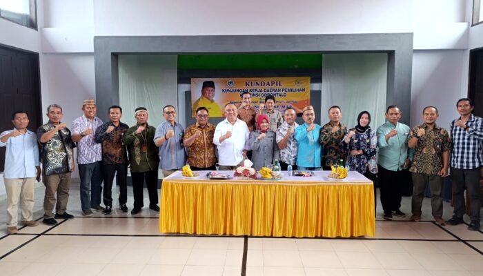 Rusli Habibie Kunker di Kantor DLHK Gorontalo, Serap Aspirasi terkait Isu Lingkungan