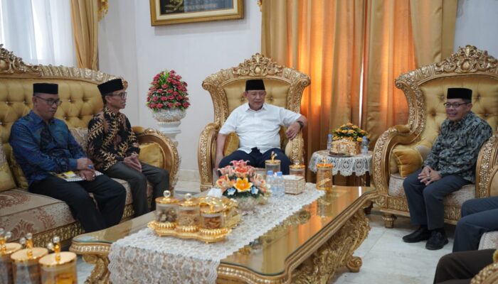 BAZNAS Gorontalo Laporkan Progres Pengelolaan Zakat ke Gubernur Gusnar