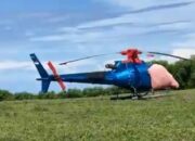 Helikopter Milik PT Komala Indonesia Mendarat Darurat di Pohuwato