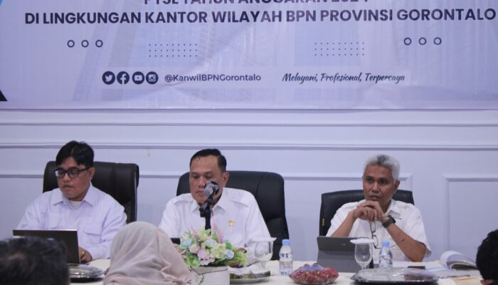 Itjen Kementerian ATR/BPN Ekspose Audit Kinerja PTSL 2024 di Lingkungan BPN Gorontalo