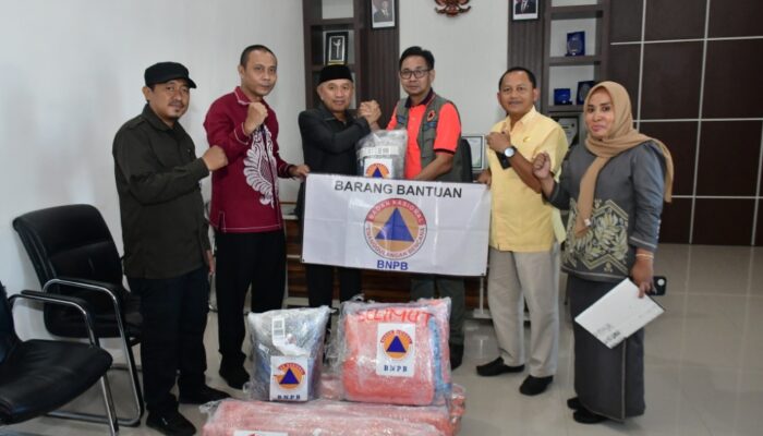 Pemda Pohuwato Terima Barang Bantuan BNPB Senilai Rp593 Juta
