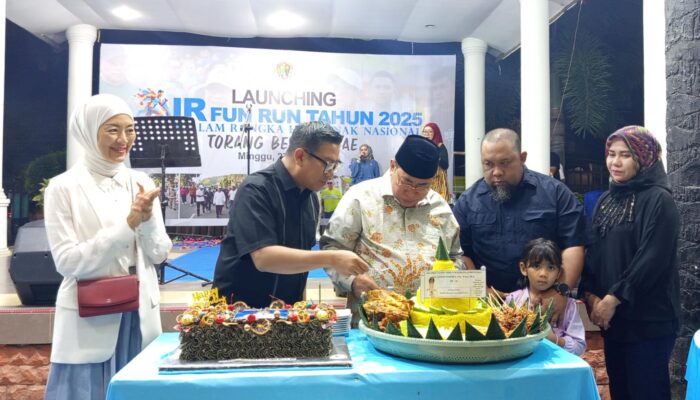 Jelang Hari Anak Nasional, Pemkot Gorontalo Launching Air Fun Run Tahun 2025