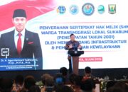 Menko AHY Apresiasi Kementerian ATR/BPN Beri Kepastian Hukum atas Tanah