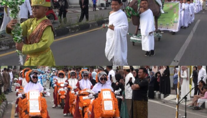 Semarak 1 Muharram, Ribuan Warga Gorontalo Pawai Ta’aruf dan Kendaraan Hias