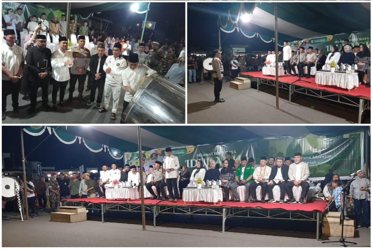 Pawai takbir idul adha di Kotamobagu