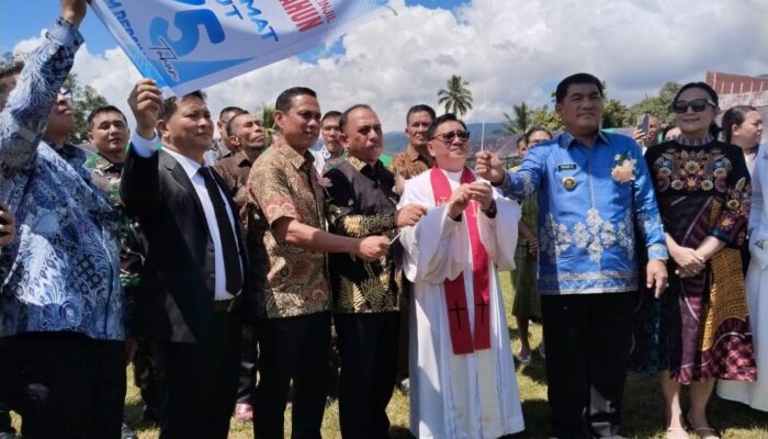Wali Kota Kotamobagu Hadiri Perayaan 121 Tahun Pekabaran Injil di Dumoga Timur