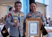 Polresta Gorontalo Kota Raih Penghargaan Kategori Pelayanan Prima dari Kapolri