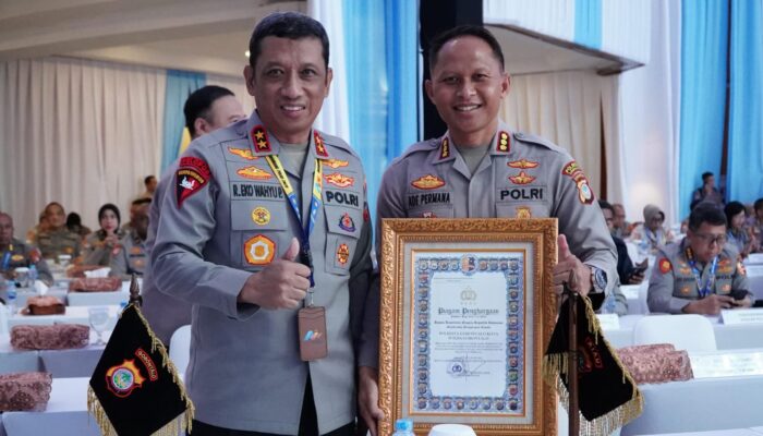 Polresta Gorontalo Kota Raih Penghargaan Kategori Pelayanan Prima dari Kapolri