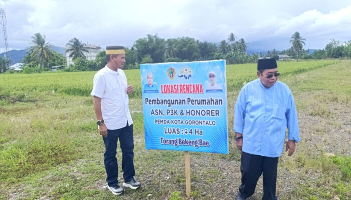 4,7 Hektar Lahan Disiapkan untuk Bangun Perumahan ASN di Kota Gorontalo