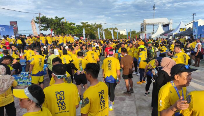 HIPMI dan Komando Sukses Gelar Pohuwato Half Marathon dengan 2000 Peserta
