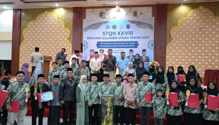 Kota Kotamobagu Pertahankan Gelar Juara Umum di STQH Tingkat Provinsi Sulut