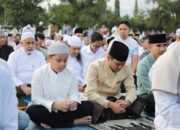 Wali Kota Kotamobagu Salat Idul Adha di Alun-Alun Boki Hontinimbang