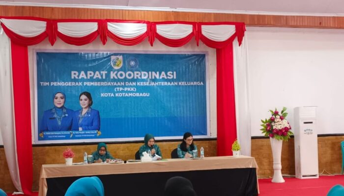 TP PKK Kotamobagu Gelar Rakor, Siapkan Lomba Sambut HKG ke-53