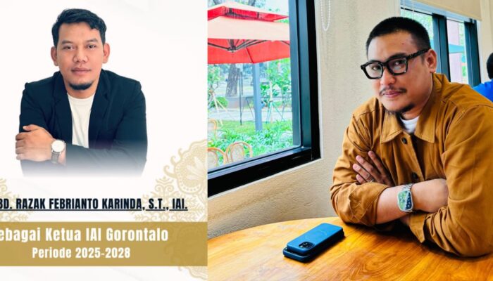 Bro Adung Karinda Pimpin Ikatan Arsitek, Ketua Insinyur Kabupaten Gorontalo Ucapkan Selamat