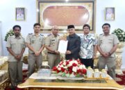 Kantor Pertanahan Pohuwato Serahkan Sertipikat Tanah Aset Pemda