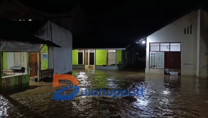 Tanggul Jebol Sebabkan Banjir Rendam 3 Desa di Kabupaten Gorontalo
